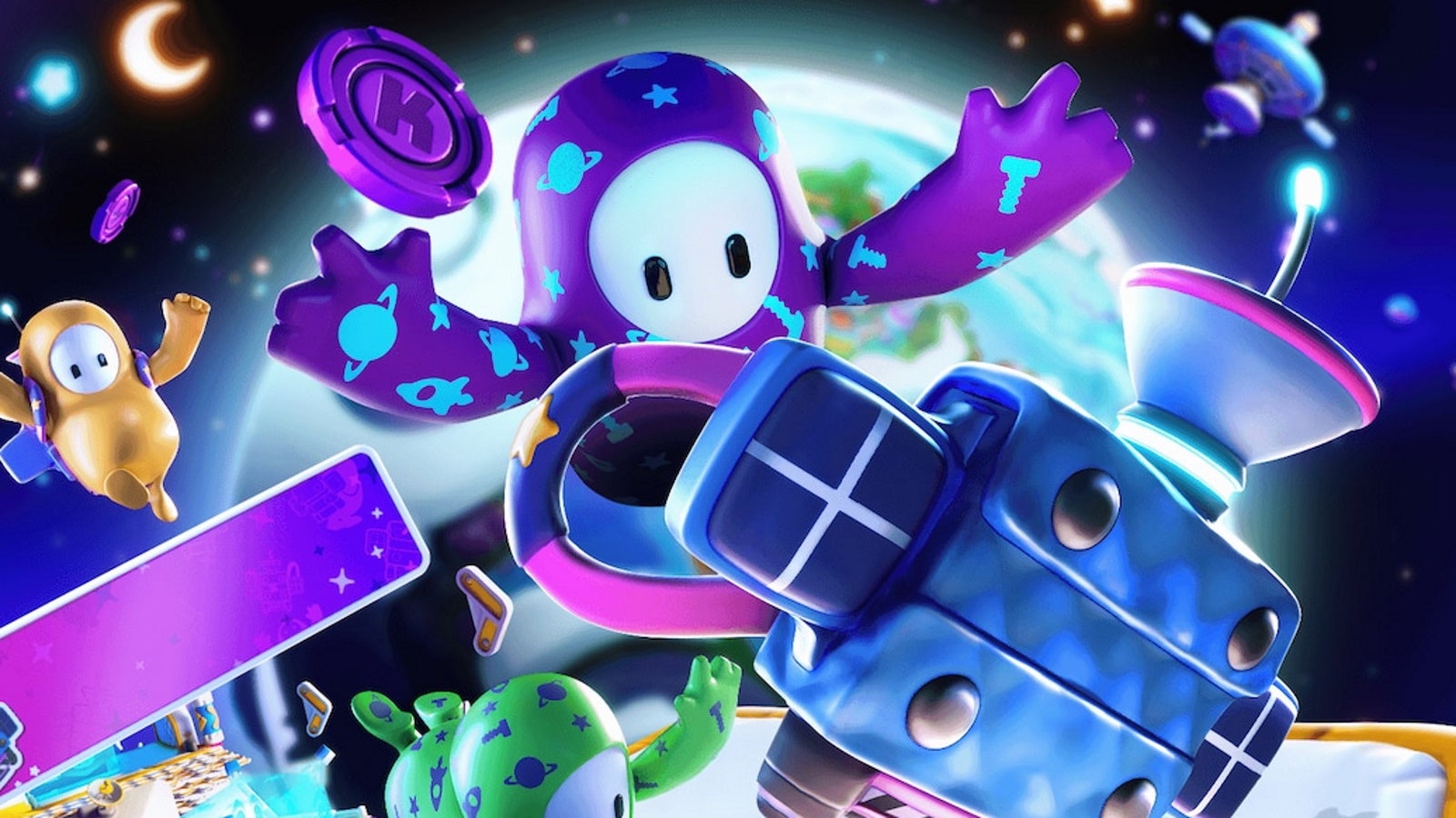 All new Fall Guys maps added in Season 2 Satellite Scramble